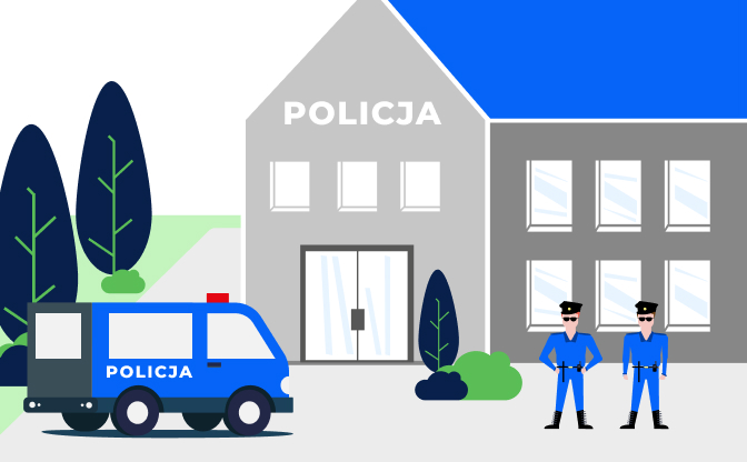 Komendy powiatowe Policji
