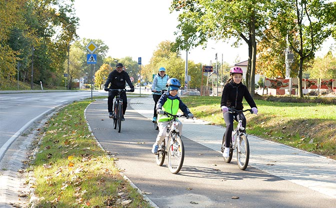 Chodniki i ścieżki rowerowe